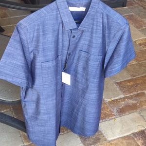 Calvin Klein 100% cotton short sleeve shirt